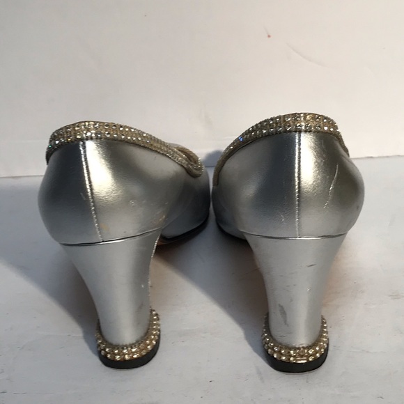 VINTAGE ROSINA FERRAGAMO SCHIAVONE LEATHER SHOES - Picture 2 of 6